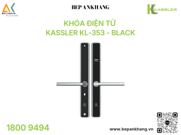 Khóa điện tử Kassler KL-353 - Black